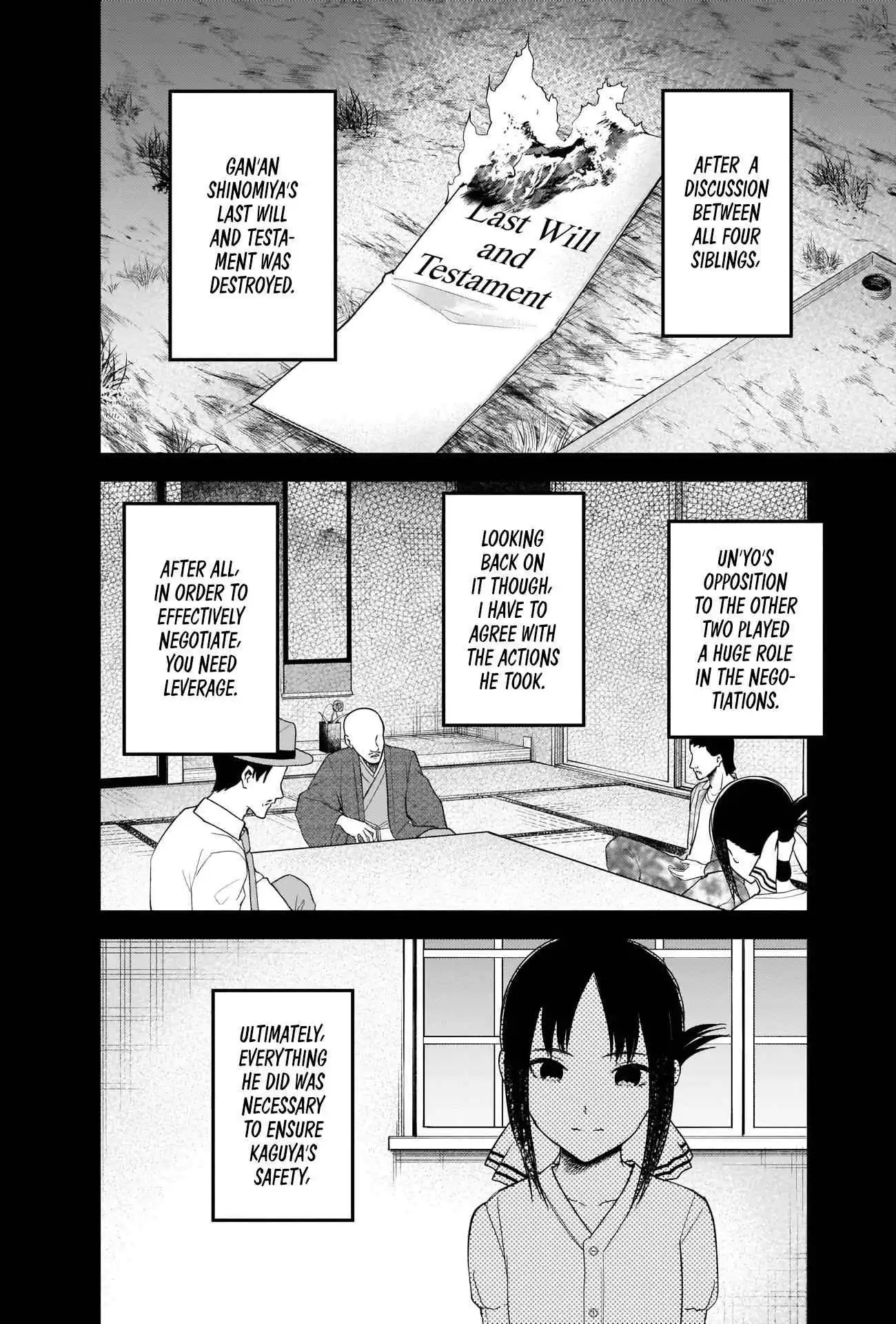 Kaguya-sama wa Kokurasetai - Tensai-tachi no Renai Zunousen Chapter 262 2